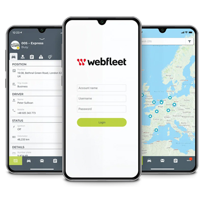 Webfleet Mobile Apps | Fleet Management