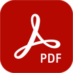 adobe acrobat logo icon