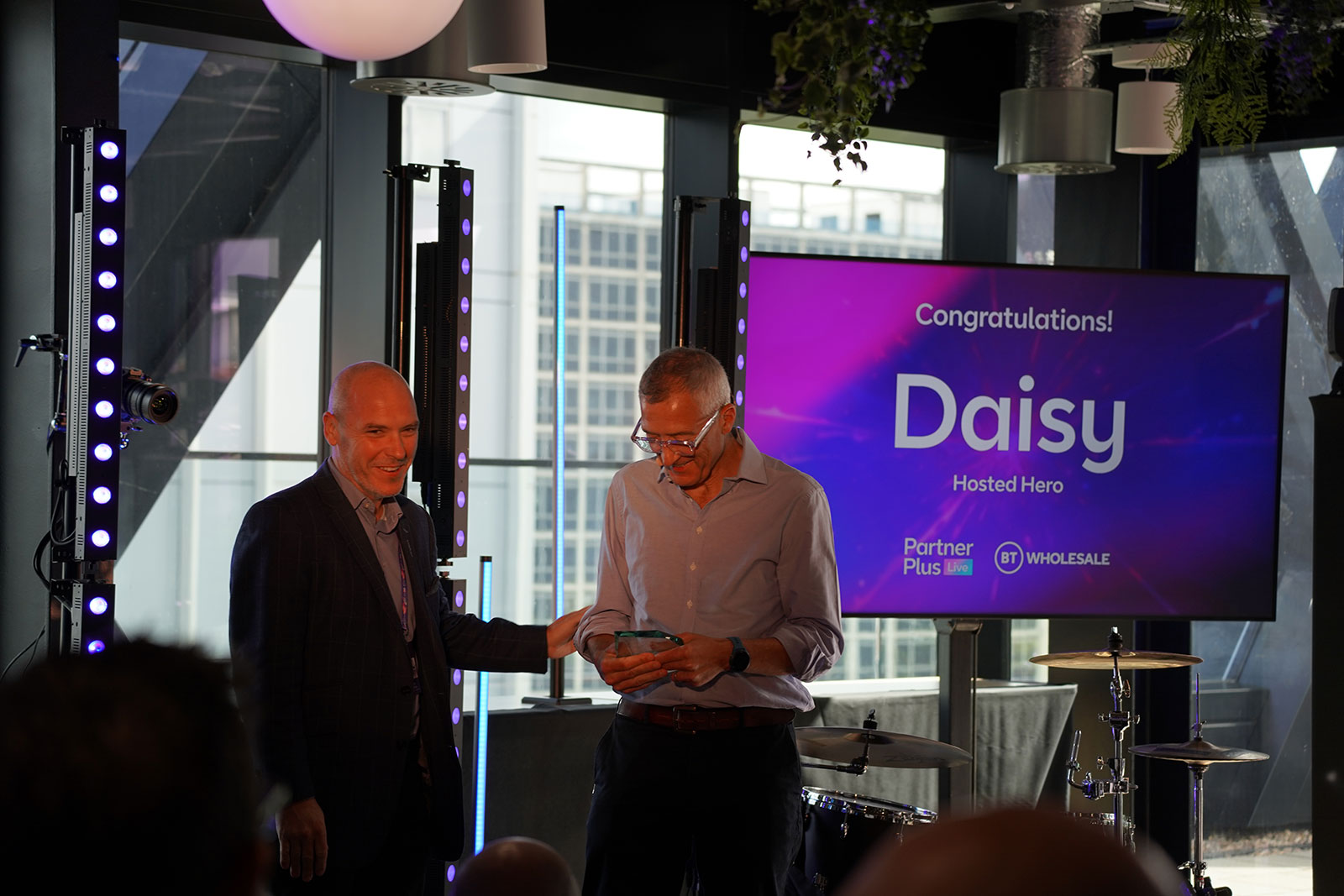 Daisy Wins BT Wholesale Hosted Hero Award at Partner Plus Live 2025